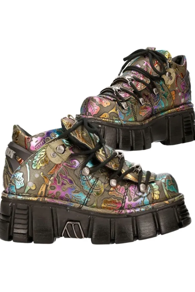 New Rock Boots New Rock Holo Shoes M-106N-S73