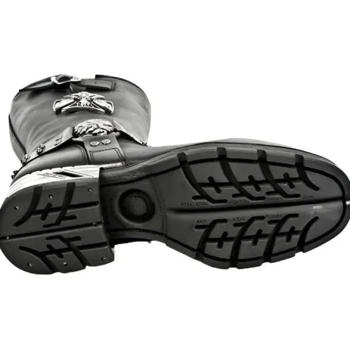 New Rock Boots New Rock Iron Cross Boots M.MR030-S1