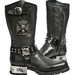New Rock Boots New Rock Iron Cross Boots M.MR030-S1
