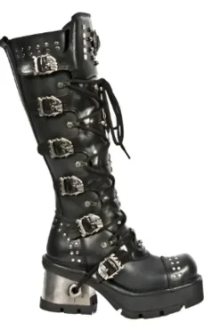 New Rock Boots New Rock Knee Skull Boots M.1030-S1