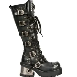 New Rock Boots New Rock Knee Skull Boots M.1030-S1