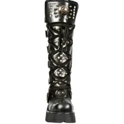 New Rock Boots New Rock Knee Skull Boots M.1030-S1