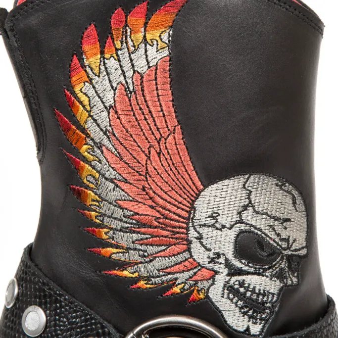 New Rock Boots New Rock Ladies Cowboy Boots (UK4, 8)