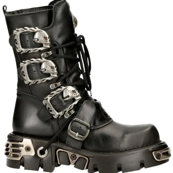 New Rock Boots New Rock Metallic Boots M.391-S1