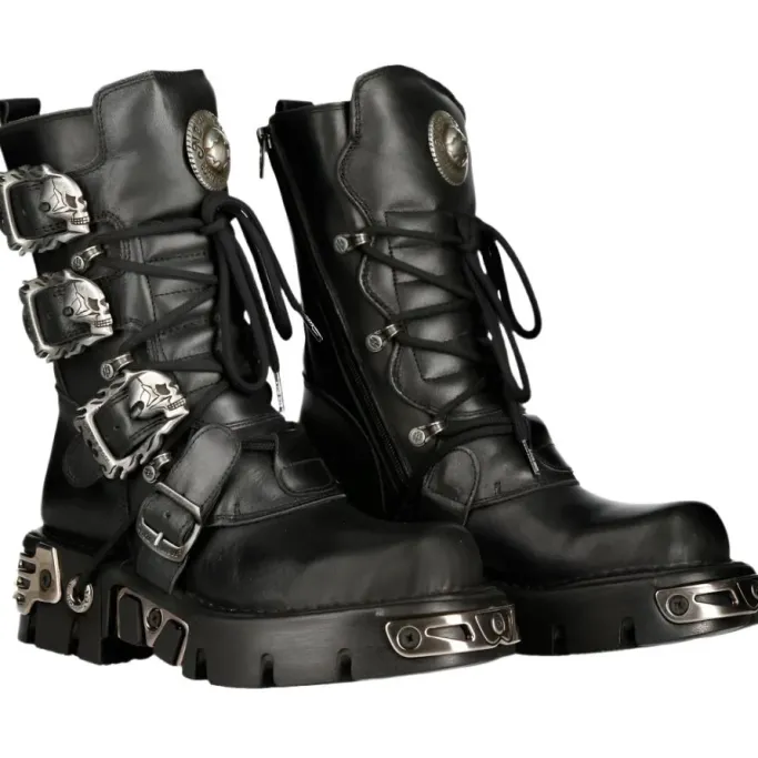 New Rock Boots New Rock Metallic Boots M.391-S1