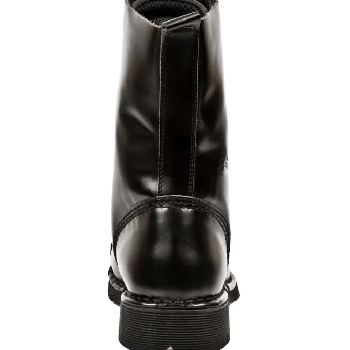 New Rock Boots New Rock Military Combat Boots M.NEWMILI10-S1