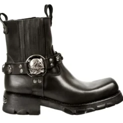 New Rock Boots New Rock Motorcycle Ankle Boots M.7621-S1