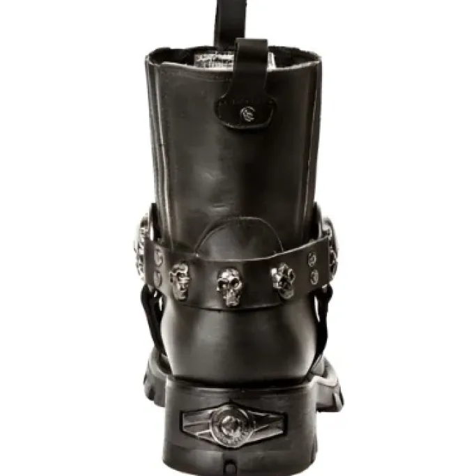 New Rock Boots New Rock Motorcycle Ankle Boots M.7621-S1