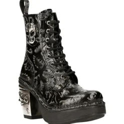 New Rock Boots New Rock NRK Skull Boots M.8358-S1