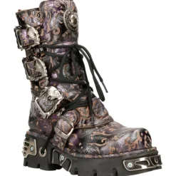 New Rock Boots New Rock Purple Boots M.391-S5