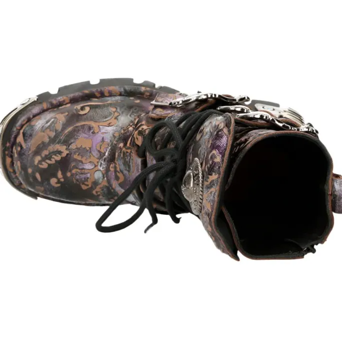 New Rock Boots New Rock Purple Boots M.391-S5