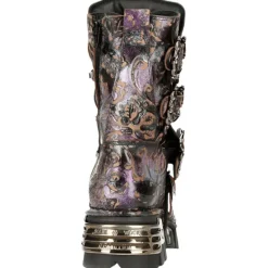 New Rock Boots New Rock Purple Boots M.391-S5