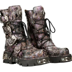 New Rock Boots New Rock Purple Boots M.391-S5