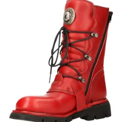 New Rock Boots New Rock Red Boots M.1473-S12