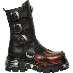 New Rock Boots New Rock Red Flame Boots M.591X S1 (UK10)