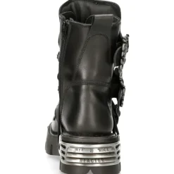 New Rock Boots New Rock Silver Cross Boots 407 (UK3)