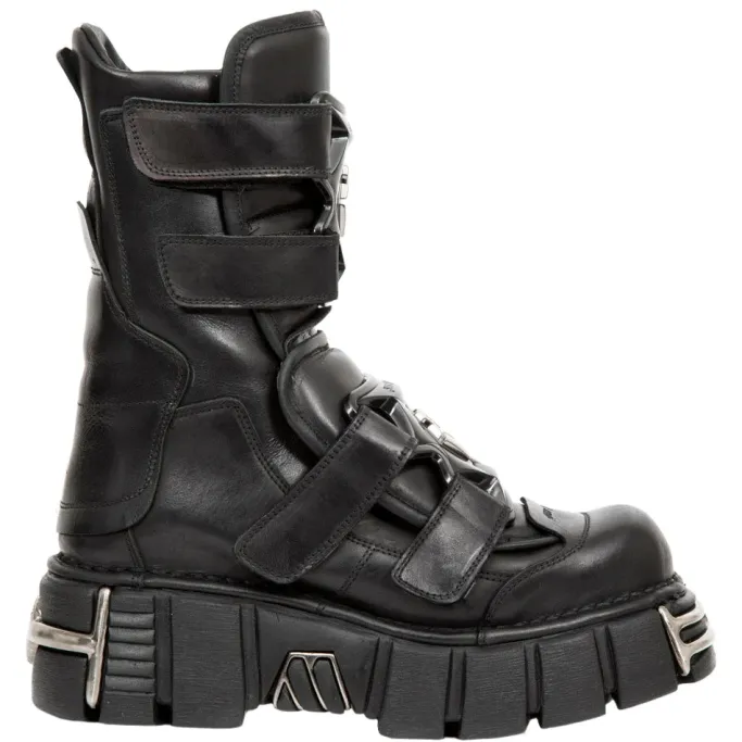 New Rock Boots New Rock Velcro Tower Boots M.422-S1 (UK 11)