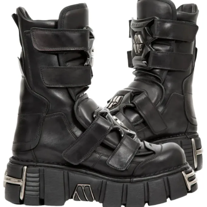 New Rock Boots New Rock Velcro Tower Boots M.422-S1 (UK 11)