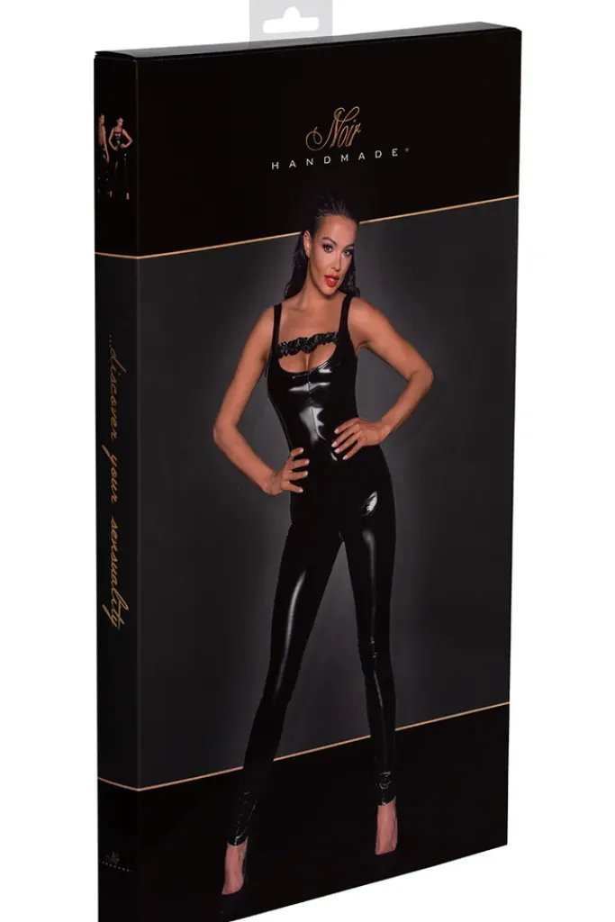 Noir Handmade Backless Catsuit