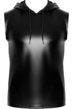 Noir Handmade Frenzy Sleeveless Hoodie