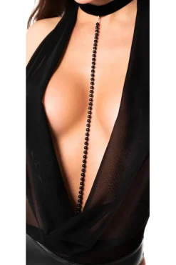 Noir Handmade Halterneck Body