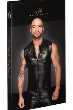 Noir Handmade Hooded Shirt