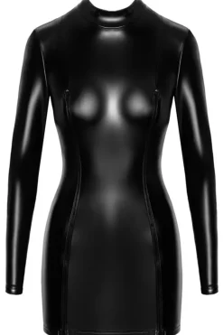 Noir Handmade Long Sleeve Mini Dress