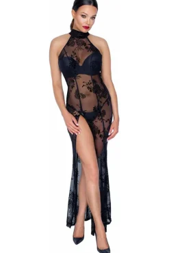 Noir Handmade Long Tulle Dress