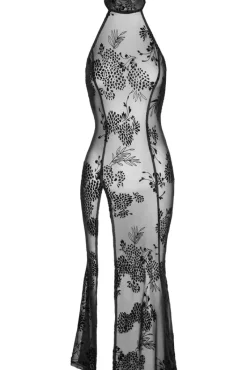 Noir Handmade Long Tulle Dress