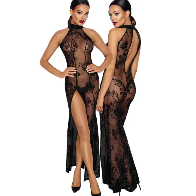 Noir Handmade Long Tulle Dress