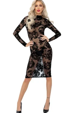 Noir Handmade Mesh Dress