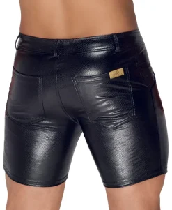 Noir Handmade Mid Length Shorts
