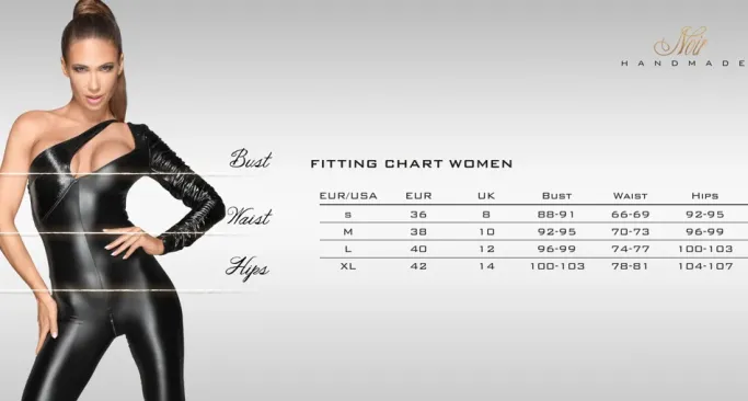 Noir Handmade Overall Catsuit (M, XL)