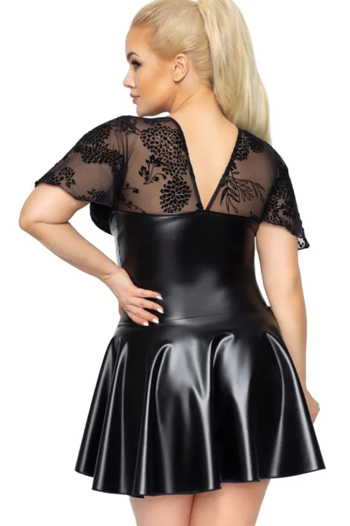 Noir Handmade Plus Size Short Dress