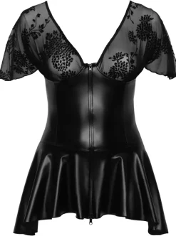 Noir Handmade Plus Size Short Dress