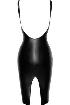 Noir Handmade Powerwetlook Midi Dress