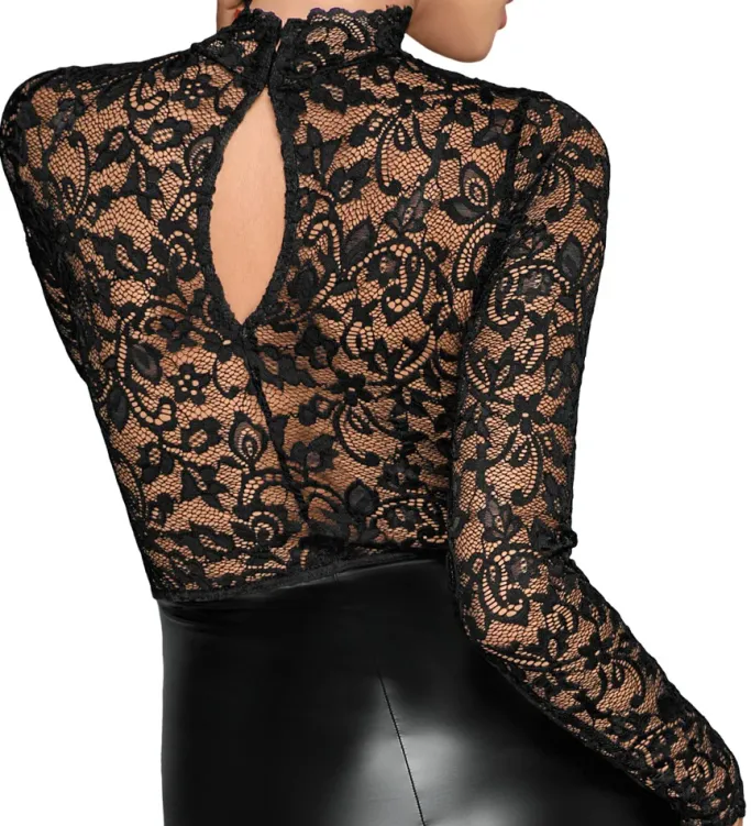 Noir Handmade Powerwetlook Dress