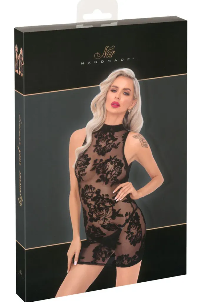 Noir Handmade Short Mesh Dress