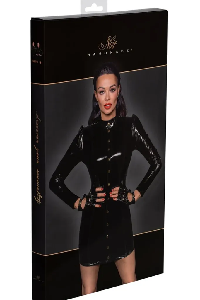 Noir Handmade Short PVC Dress