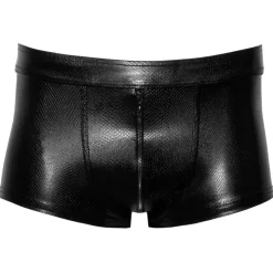 Noir Handmade Shorts with Zipper