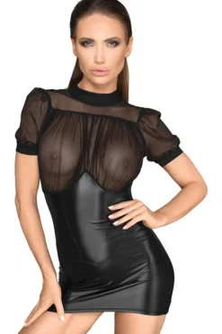 Noir Handmade Wetlook Dress