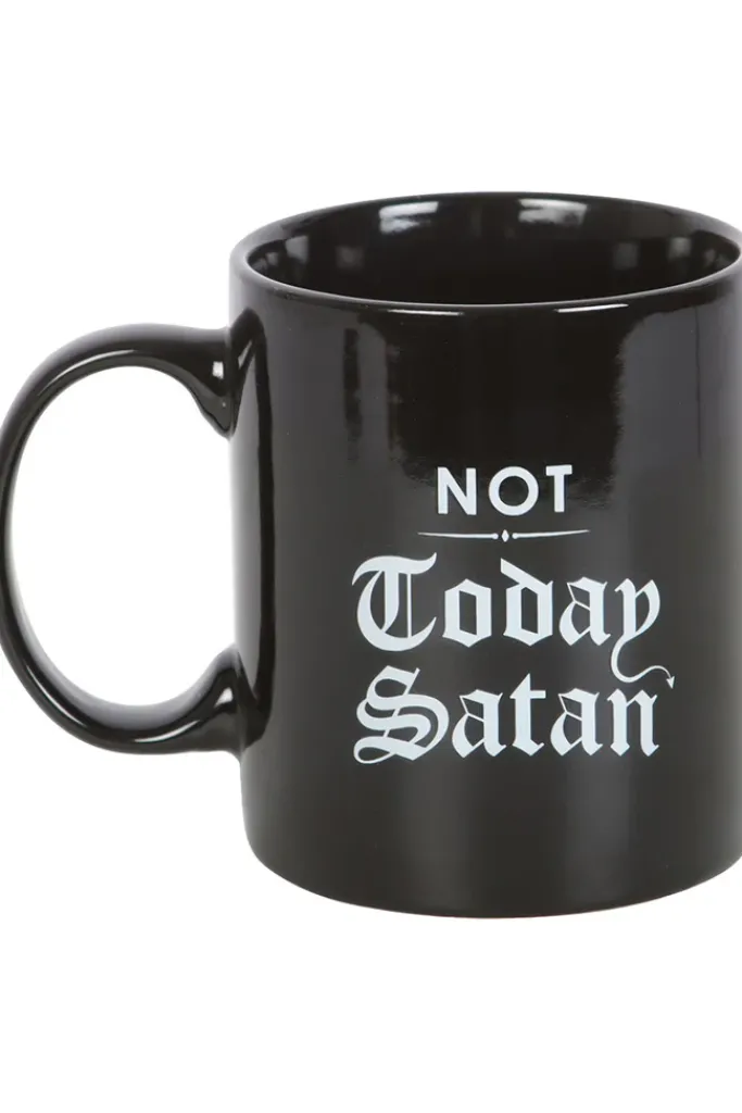 Something Different Not Today Satan Mug