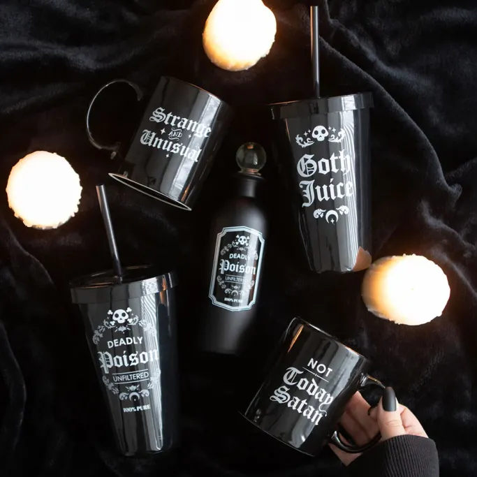 Something Different Not Today Satan Mug