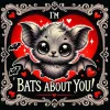 Oakhart Industries Oakhart Bats About You Valentine Card