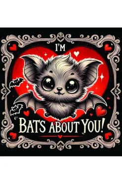 Oakhart Industries Oakhart Bats About You Valentine Card