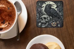 Oakhart Industries Oakhart Halloween Coaster Set