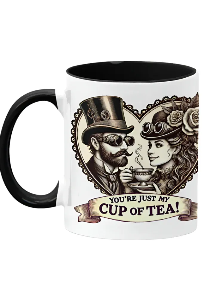 Oakhart Industries Oakhart Just My Cup of Tea Valentines Mug