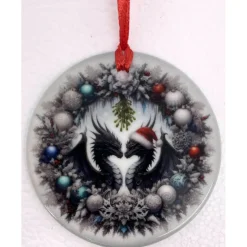 Oakhart Industries Oakhart Twin Dragons Christmas Ornament