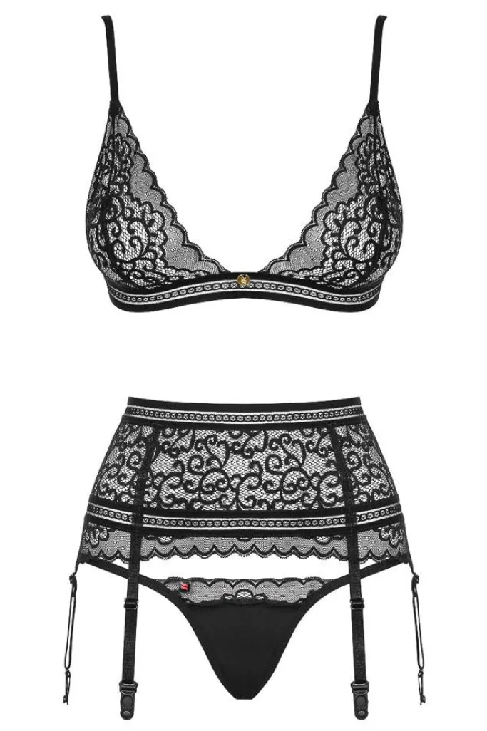 Obsessive Ailay Lingerie Set (L/XL)