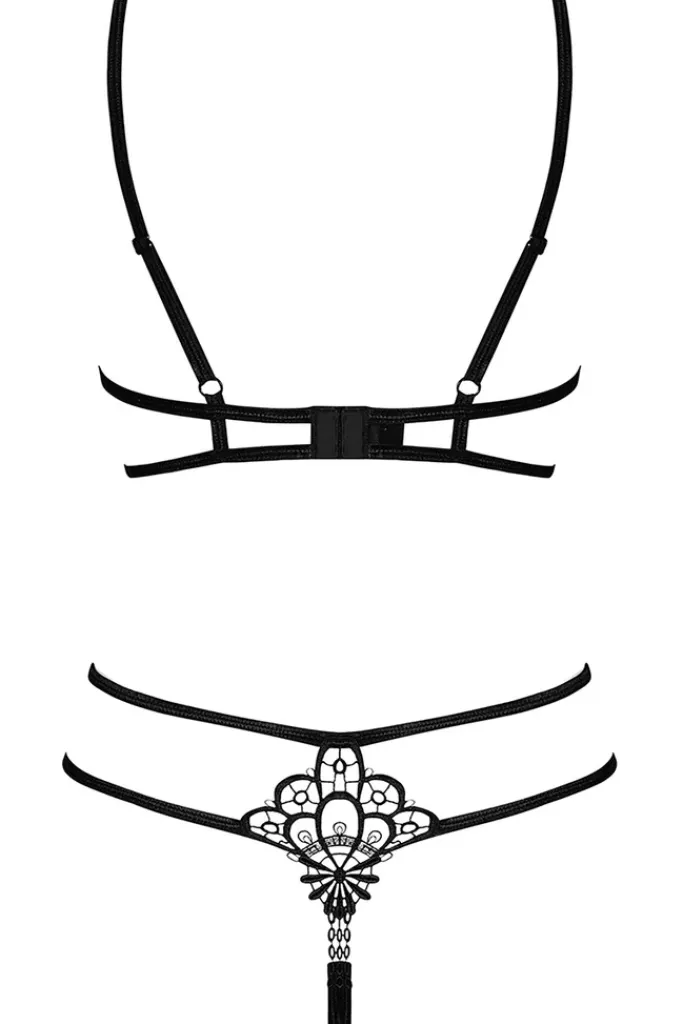 Obsessive Badossa Bra and Thong (L/XL)
